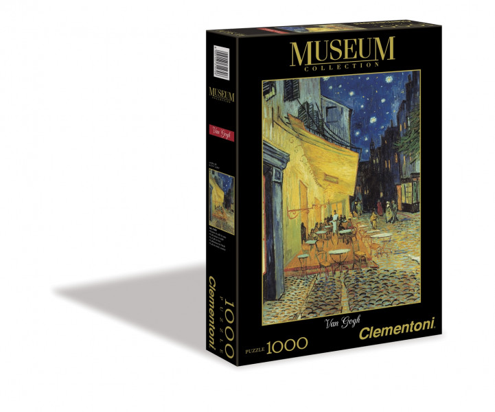 Puzzle 1000 Museum Collection van Gogh: Taras kawiarni w nocy