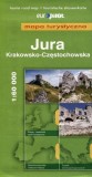 Jura Krakowsko-Częstochowska. Mapa turystyczna w skali 1:60 000