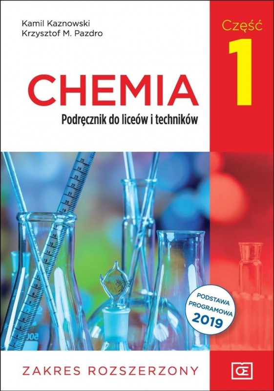 Nowe chemia podręcznik dla klasy 1 liceów i techników zakres rozszerzony chr1 968/1/2019
