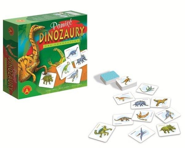 Gra Pamięć Dinozaury