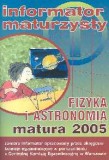 Fizyka i astronomia Matura 2005