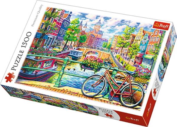 Puzzle 1500 Kanał Amsterdamski
