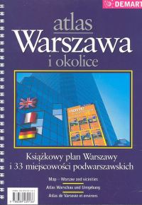 Warszawa i okolice. atlas