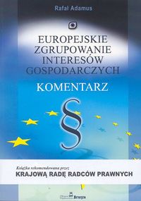 Europejskie zgrupowanie interesów gospodarczych. komentarz