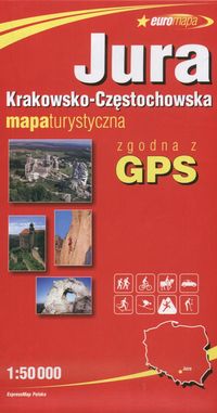 Jura Krakowsko-Częstochowska 1:50 000 mapa turystyczna