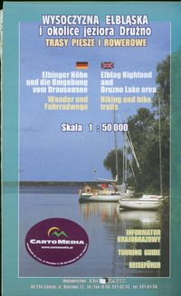Wysoczyzna Elbląska i okolice jeziora Druzno 1:50 000