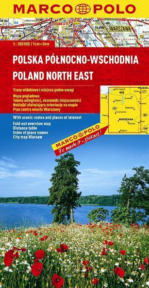 Polska cz. 4 południowo - wschodnia mapa marco polo