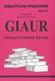 Biblioteczka Opracowań Giaur George'a Gordona Byrona