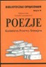 Biblioteczka Opracowań Poezje Kazimierza Przerwy-Tetmajera