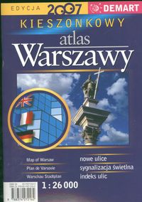 Warszawa kieszonkowy atlas miasta