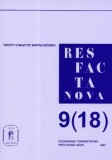 Res Facta Nova 9 (18) 2007 Teksty o muzyce współczesnej