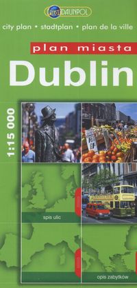 Dublin Plan miasta 1:15 000