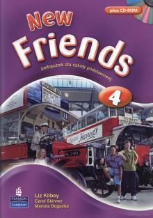 New Friends 4 Podręcznik dla szkoły podstawowej plus CD-ROM