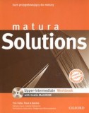 Matura solutions upper intermediate workbook z płytą cd