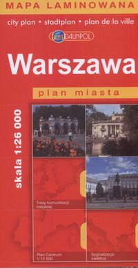 Warszawa plan miasta 1:26000