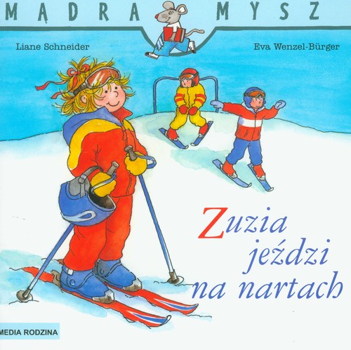 Zuzia jeździ na nartach