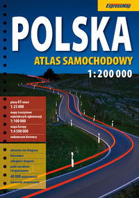 Polska - Atlas Samochodowy 1:200 000