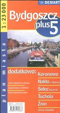 Bydgoszcz plan miasta 1:23 000