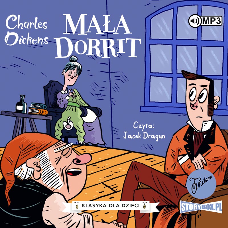 CD MP3 Mała Dorrit. Klasyka dla dzieci. Charles Dickens