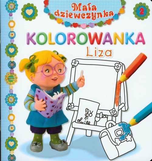 Liza Kolorowanka Mała dziewczynka 2